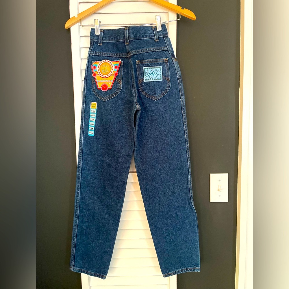 VTG DEADSTOCK CHIC Girls 10 Slim Rare Vintage Jeans